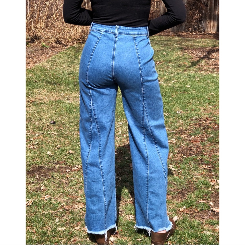 Forever 21 Wide Leg Jeans